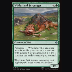 Wilderland Scrounger - NM - Foil - EN