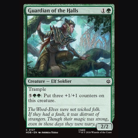 Guardian of the Halls - NM - Foil - EN