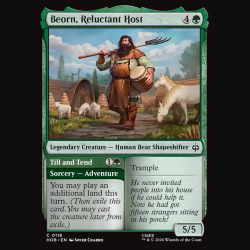 Beorn Reluctant Host // Till and Tend - NM - No Foil - ES