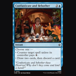 Confusticate and Bebother - NM - No Foil - ES