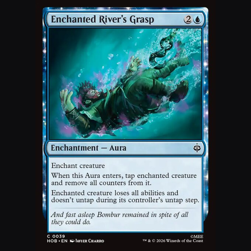 Enchanted River's Grasp - NM - No Foil - ES