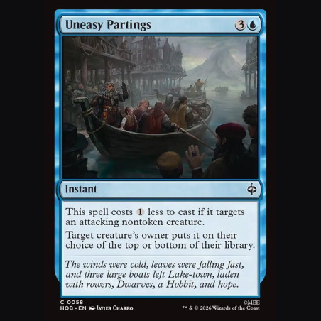 Uneasy Partings - NM - No Foil - ES