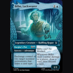 Bilbo Luckwearer // Burglar's Plot - NM - No Foil - ES