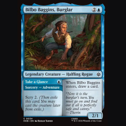 Bilbo Baggins Burglar // Take a Glance - NM - Foil - ES