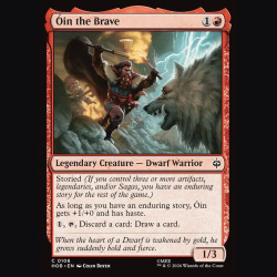 Óin the Brave - NM - No Foil - ES