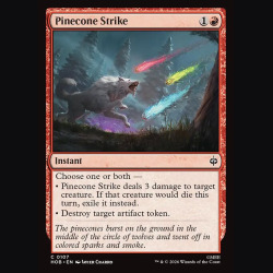 Pinecone Strike - NM - No Foil - ES