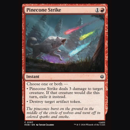 Pinecone Strike - NM - No Foil - ES