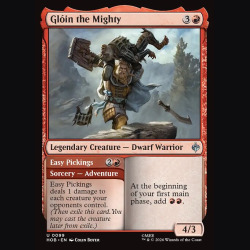 Glóin the Mighty // Easy Pickings - NM - No Foil - ES