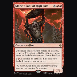 Stone-Giant of High Pass - NM - No Foil - ES