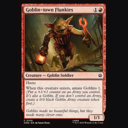 Goblin-town Flunkies - NM - Foil - ES