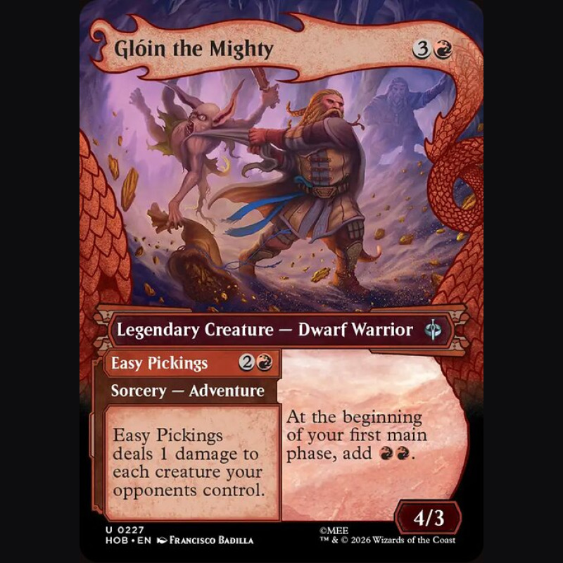 Glóin the Mighty // Easy Pickings - NM - No Foil - EN
