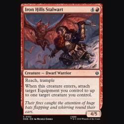 Iron Hills Stalwart - NM - Foil - EN