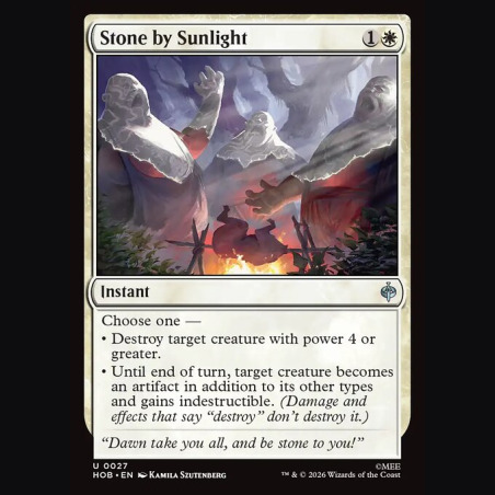 Stone by Sunlight - NM - No Foil - EN