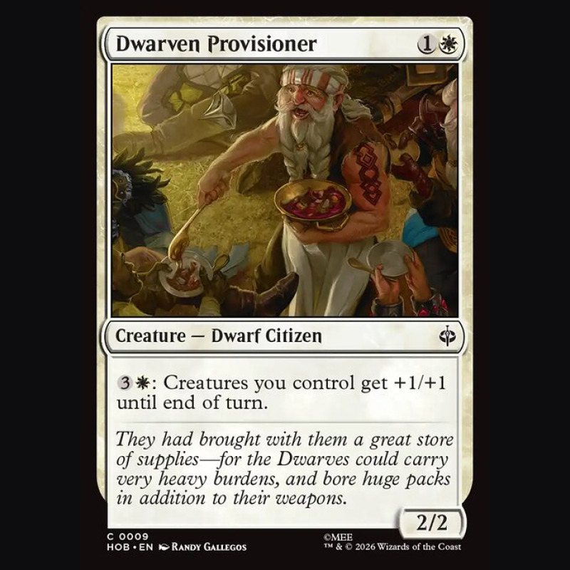 Dwarven Provisioner - NM - No Foil - EN