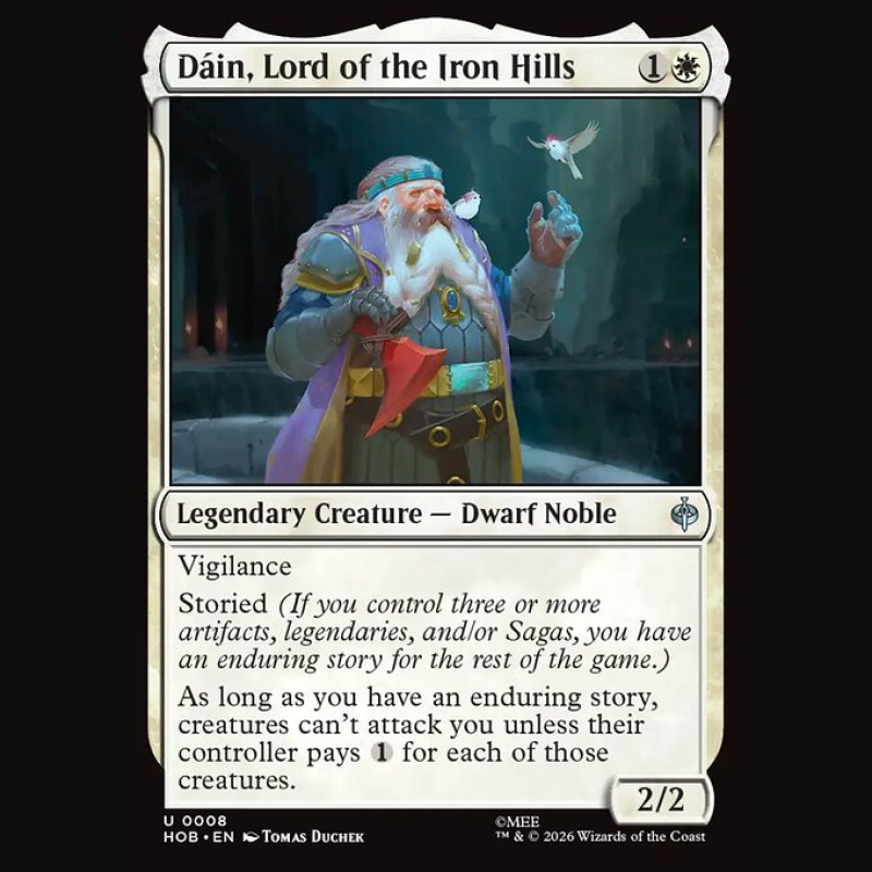 Dáin Lord of the Iron Hills - NM - No Foil - ES