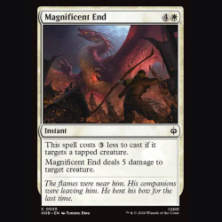 Magnificent End - NM - Foil - ES