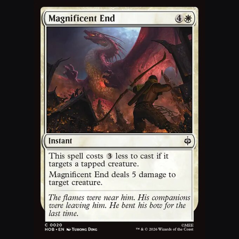 Magnificent End - NM - Foil - ES