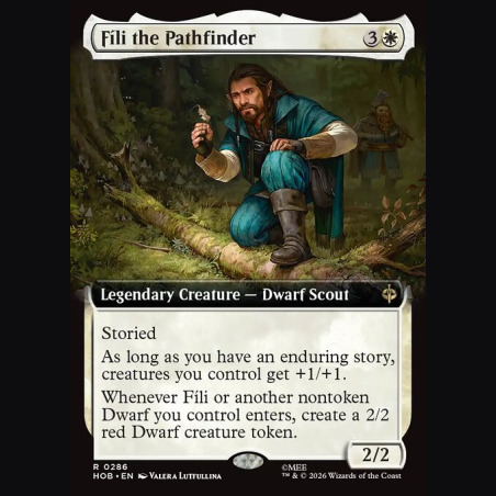 Fíli the Pathfinder - NM - Foil - EN