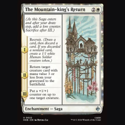 The Mountain-king's Return - NM - Foil - EN
