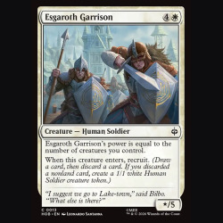 Esgaroth Garrison - NM - Foil - EN