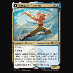 Aang Swift Savior // Aang and La Ocean's Fury - NM - No Foil - EN