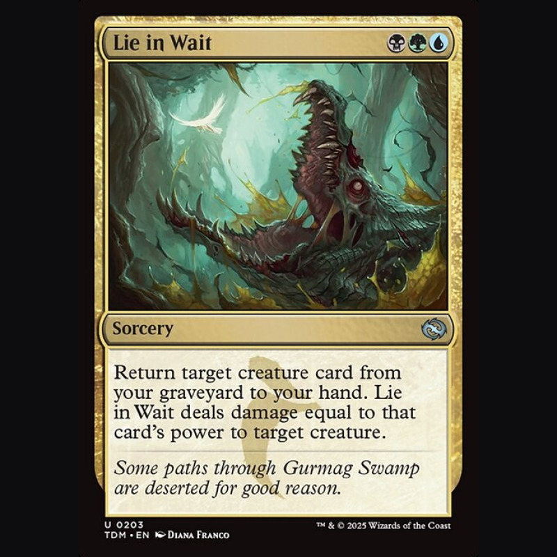 Lie in Wait - NM - Foil - EN