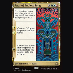 Roar of Endless Song - NM - No Foil - ES