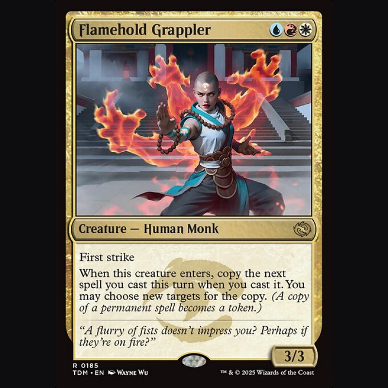 Flamehold Grappler - NM - No Foil - EN