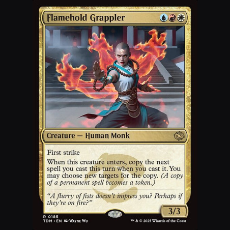 Flamehold Grappler - NM - No Foil - EN