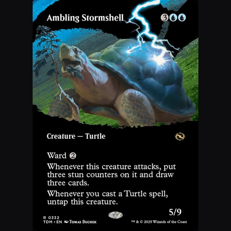 Ambling Stormshell - NM - No Foil - EN