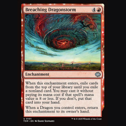 Breaching Dragonstorm - NM - No Foil - EN