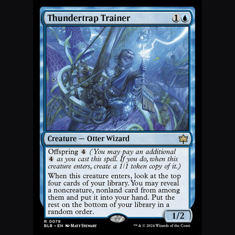 Thundertrap Trainer - NM - Foil - EN