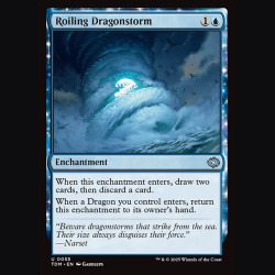 Roiling Dragonstorm - NM - No Foil - ES