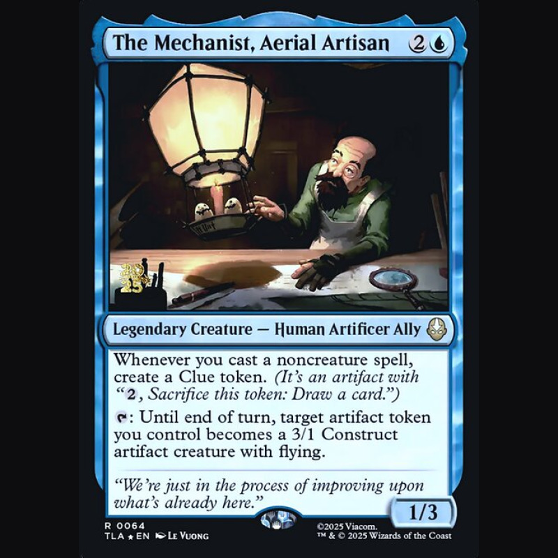 The Mechanist Aerial Artisan - NM - Foil - ES