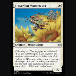 Flowerfoot Swordmaster - NM - Foil - EN
