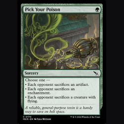 Pick Your Poison - NM - No Foil - ES