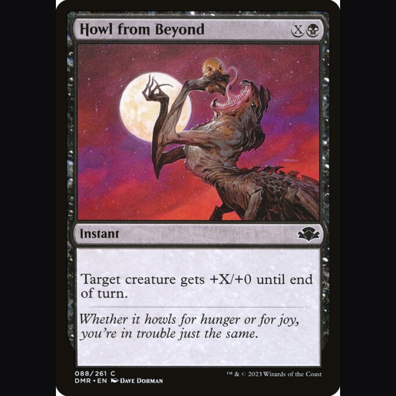 Howl from Beyond - NM - Foil - EN