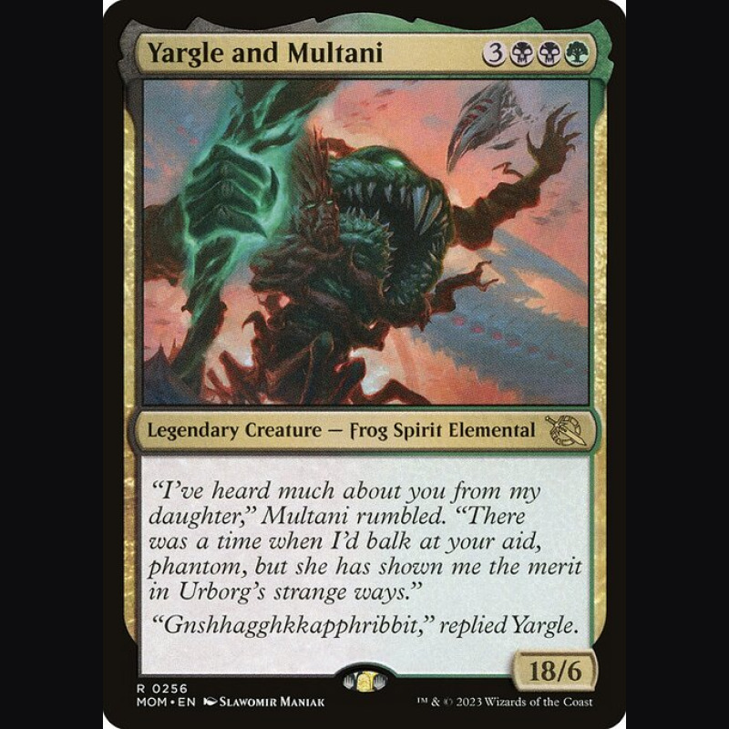 Yargle and Multani - NM - No Foil - EN