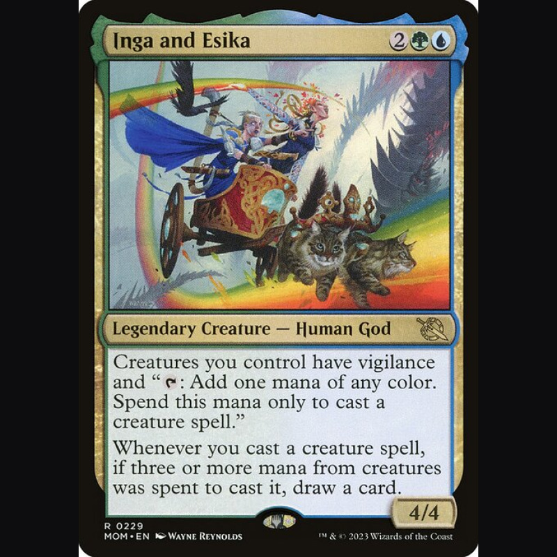 Inga and Esika - NM - No Foil - EN