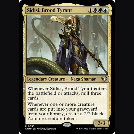 Sidisi Brood Tyrant - NM - No Foil - EN