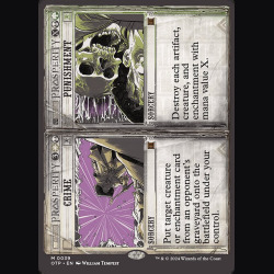 Crime // Punishment - NM - No Foil - ES