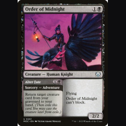 Order of Midnight // Alter Fate - NM - No Foil - ES