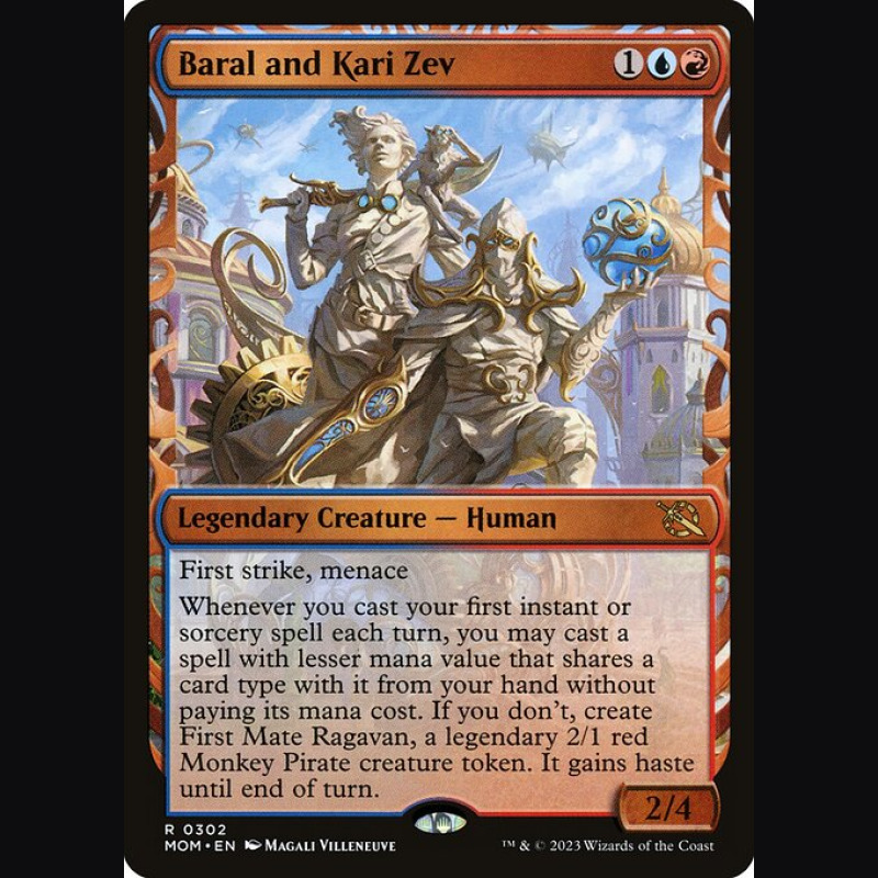 Baral and Kari Zev - NM - Foil - EN