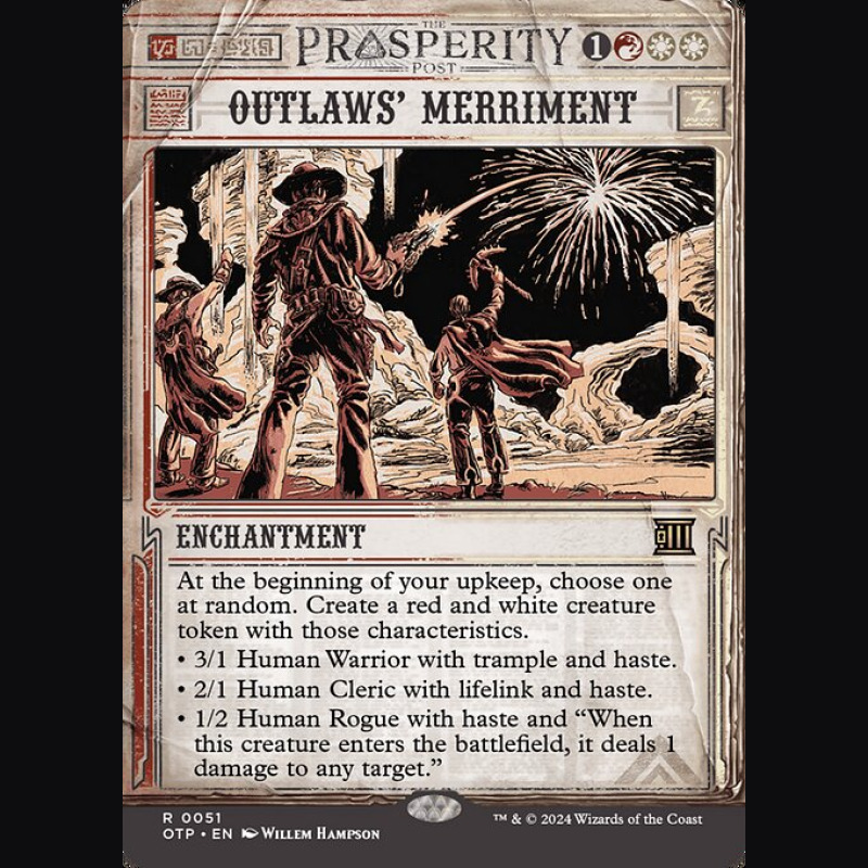 Outlaws' Merriment - NM - No Foil - ES