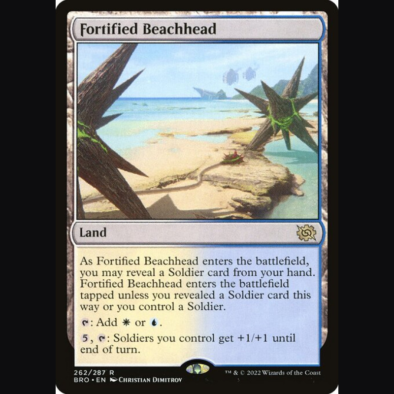Fortified Beachhead - NM - No Foil - ES