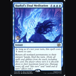 Hurkyl's Final Meditation - NM - Foil - EN