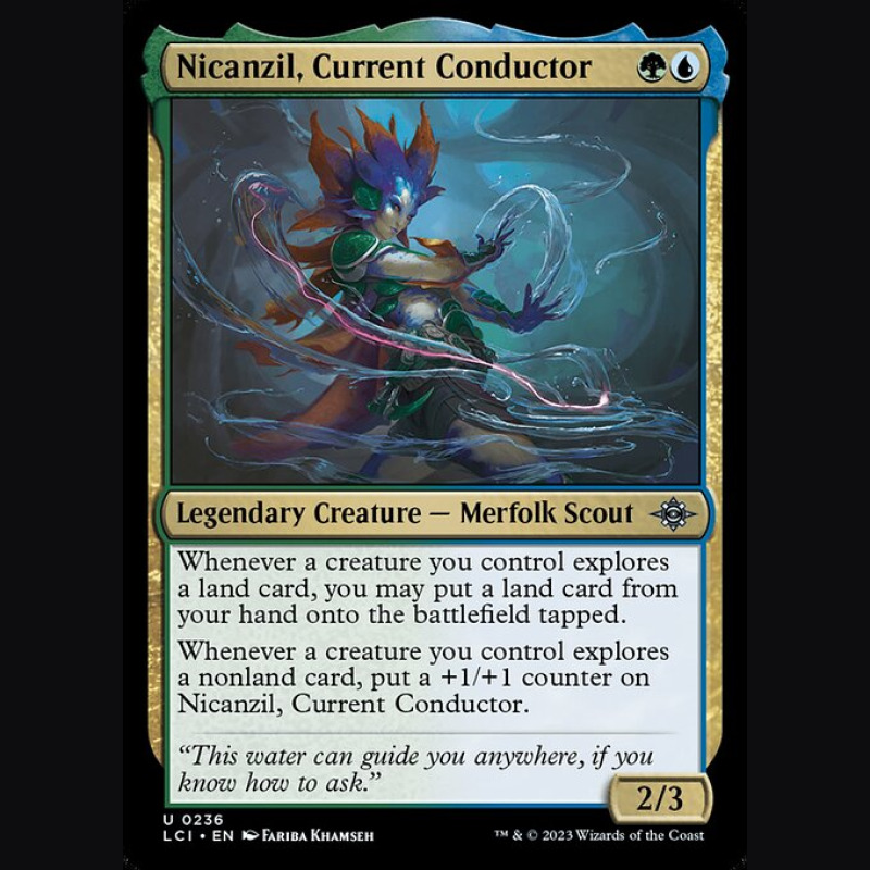 Nicanzil Current Conductor - NM - No Foil - ES