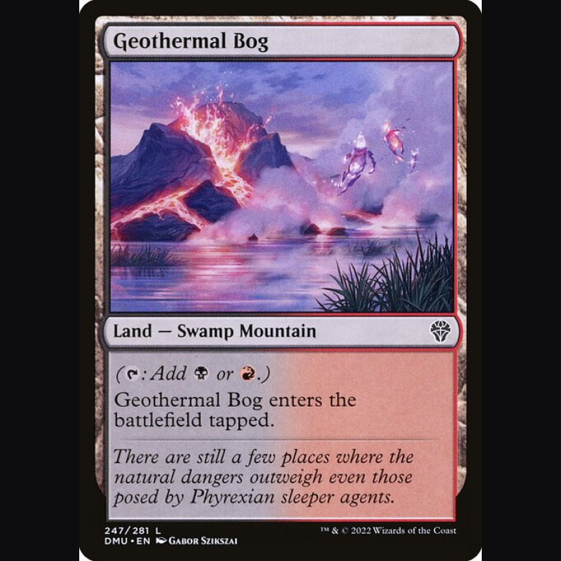 Geothermal Bog - NM - Foil - EN