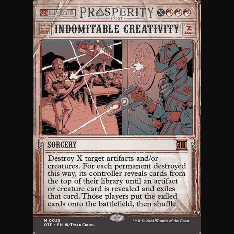 Indomitable Creativity - NM - Foil - EN