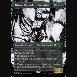 Glissa Herald of Predation - NM - Foil - EN
